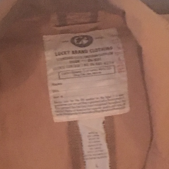 Tan jean jacket - Picture 4 of 4